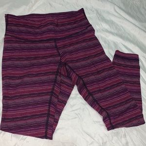 Lululemon Wunder-Under Multi-Colored Full Leggings